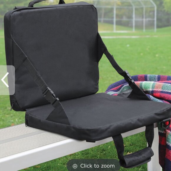 Hammacher Schlemmer Other - Hammacher Schlemmer Rechargeable Heated/Massage Stadium Seats, Pair